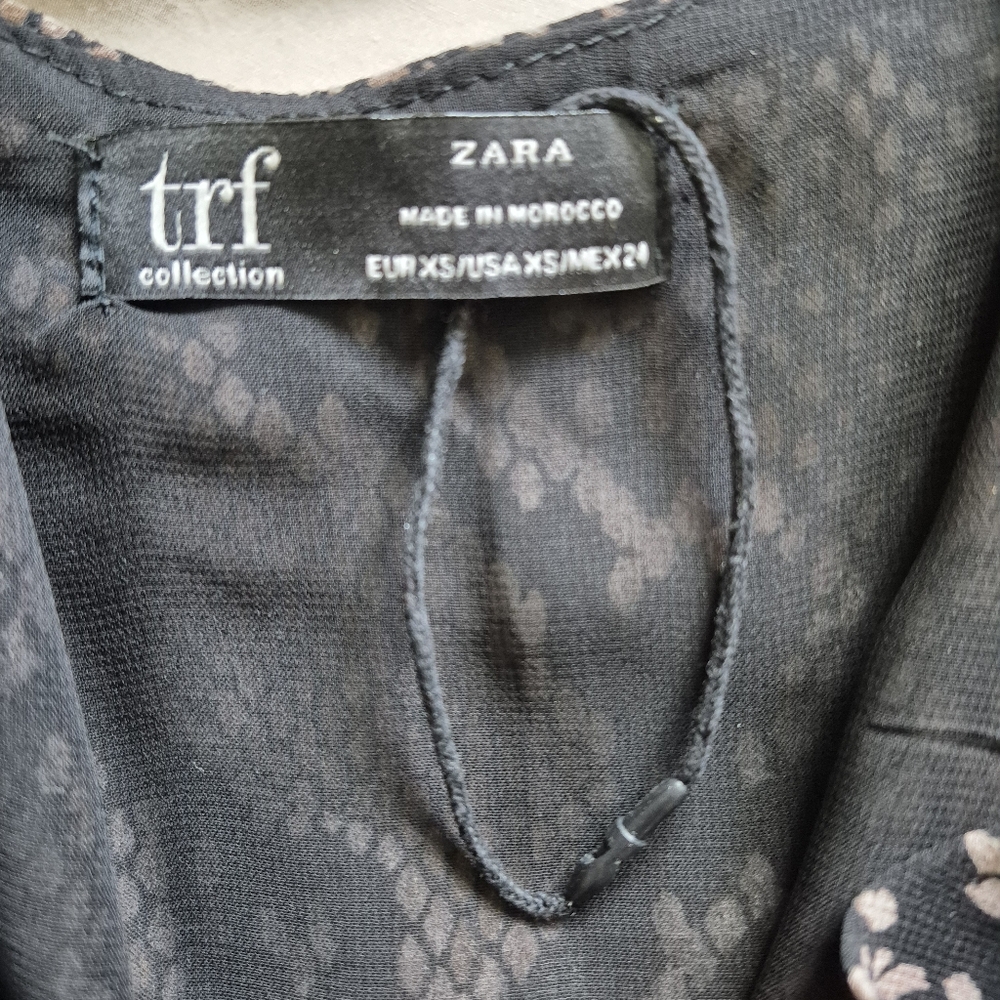 Zara Trf Snake Print Strappy Camisole Tank Top Sz XS NWOT - Picture 10 of 11